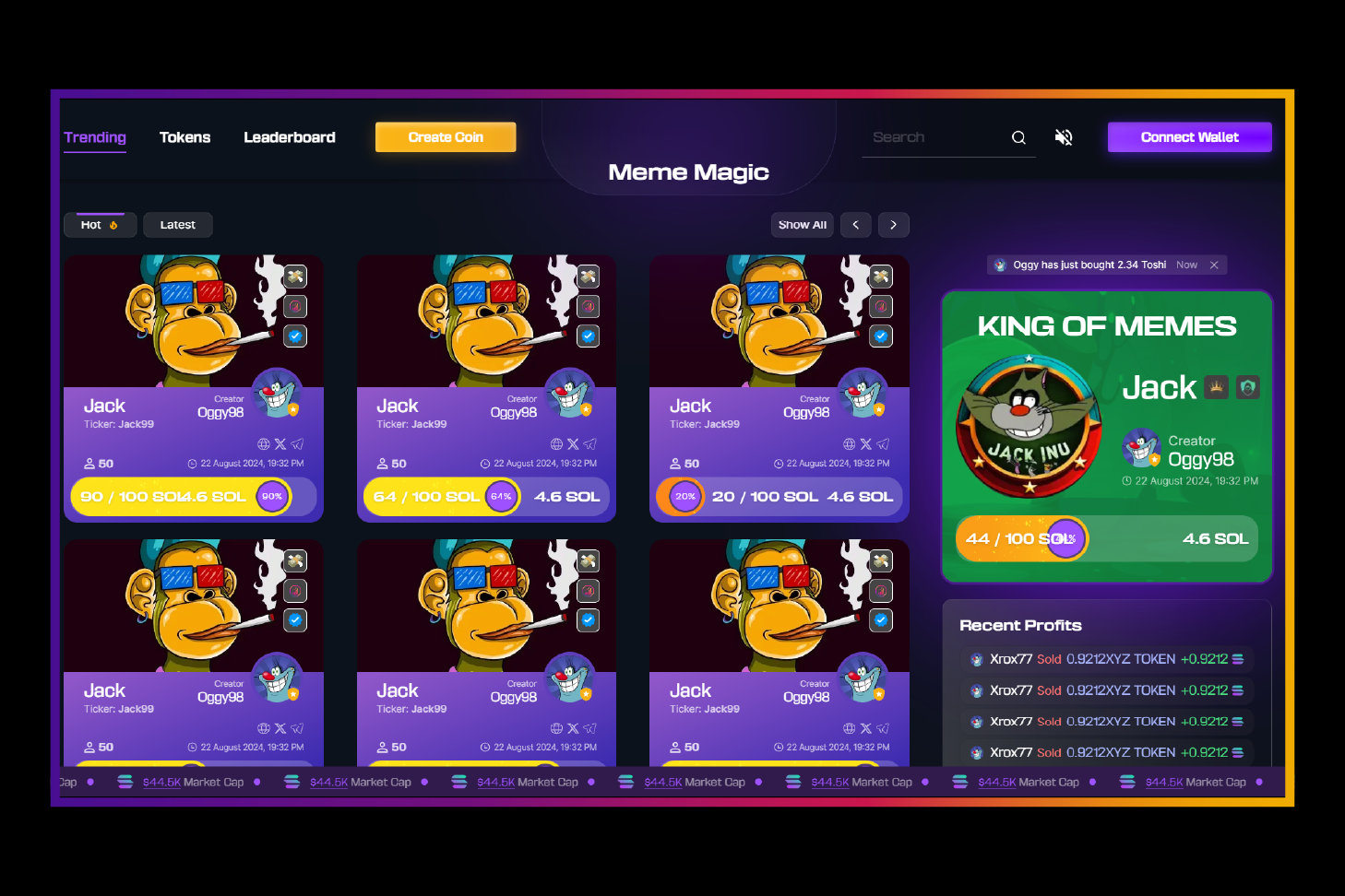 Memecoin Launchpads